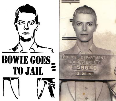 Bowie Goes To Jail