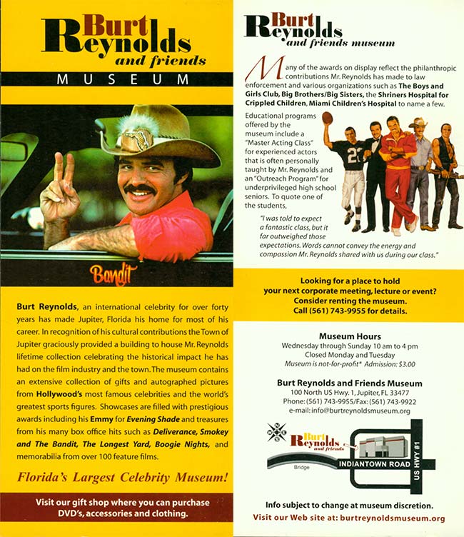 Burt Reynolds & Friends Museum